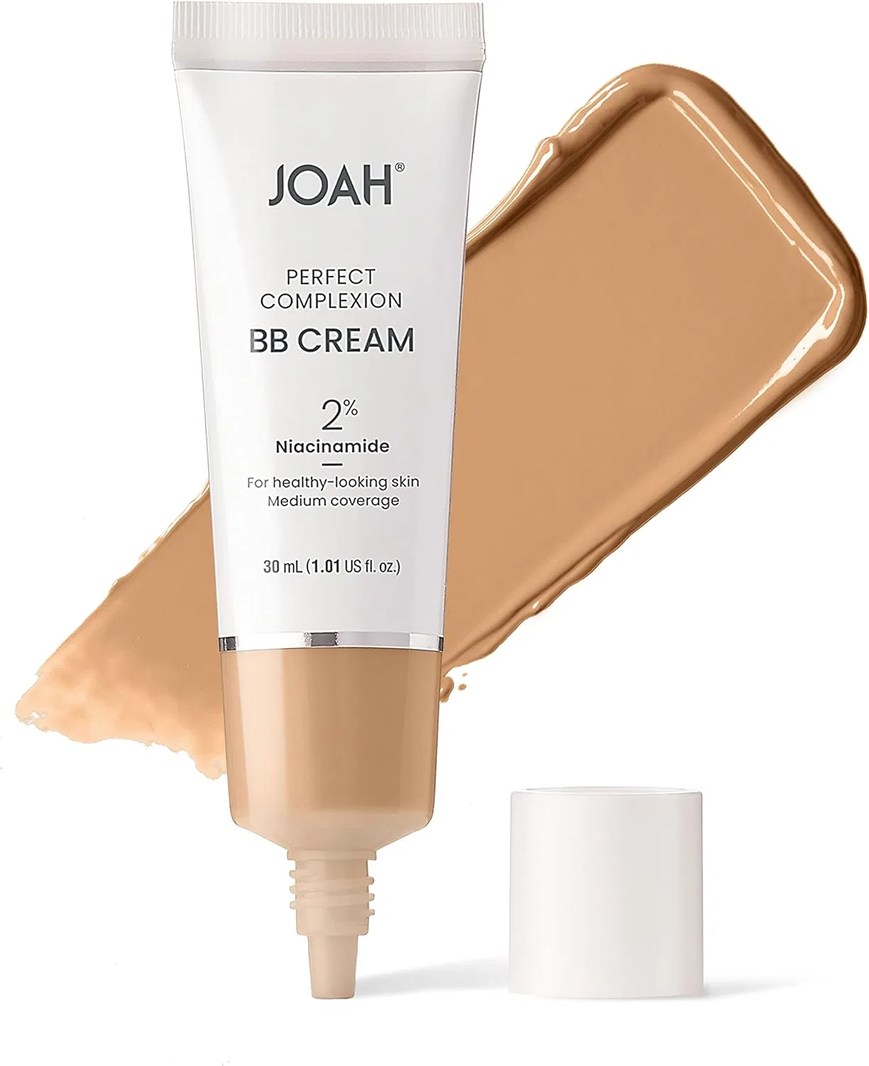 BB-крем JOAH Perfect Skin Tone с ниацинамидом и гиалуроновой кислотой, 28 г, теплый светлый оттенок