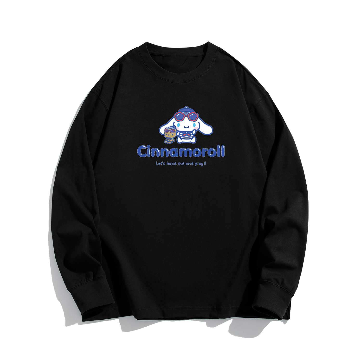 

Футболка Unisex CINNAMOROLL Yugui Dog Sanrio, черный