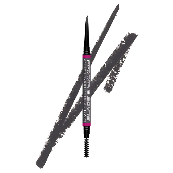 Nano-Precise, двусторонний карандаш для бровей, цвет 11 серый, 13,6 г Nyx Professional Makeup Blade & shade, цвет 11 grey — фото 2