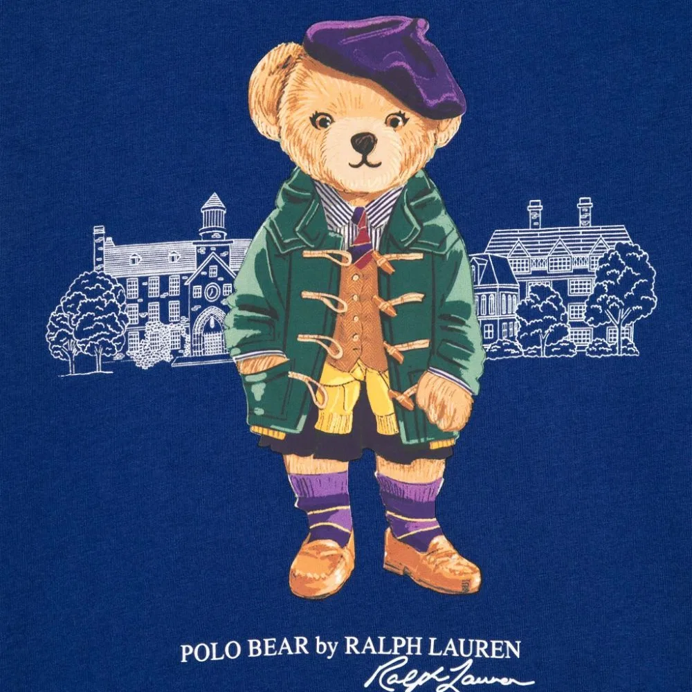 Футболка Marine Blue Kids' Polo Ralph Lauren — фото 4