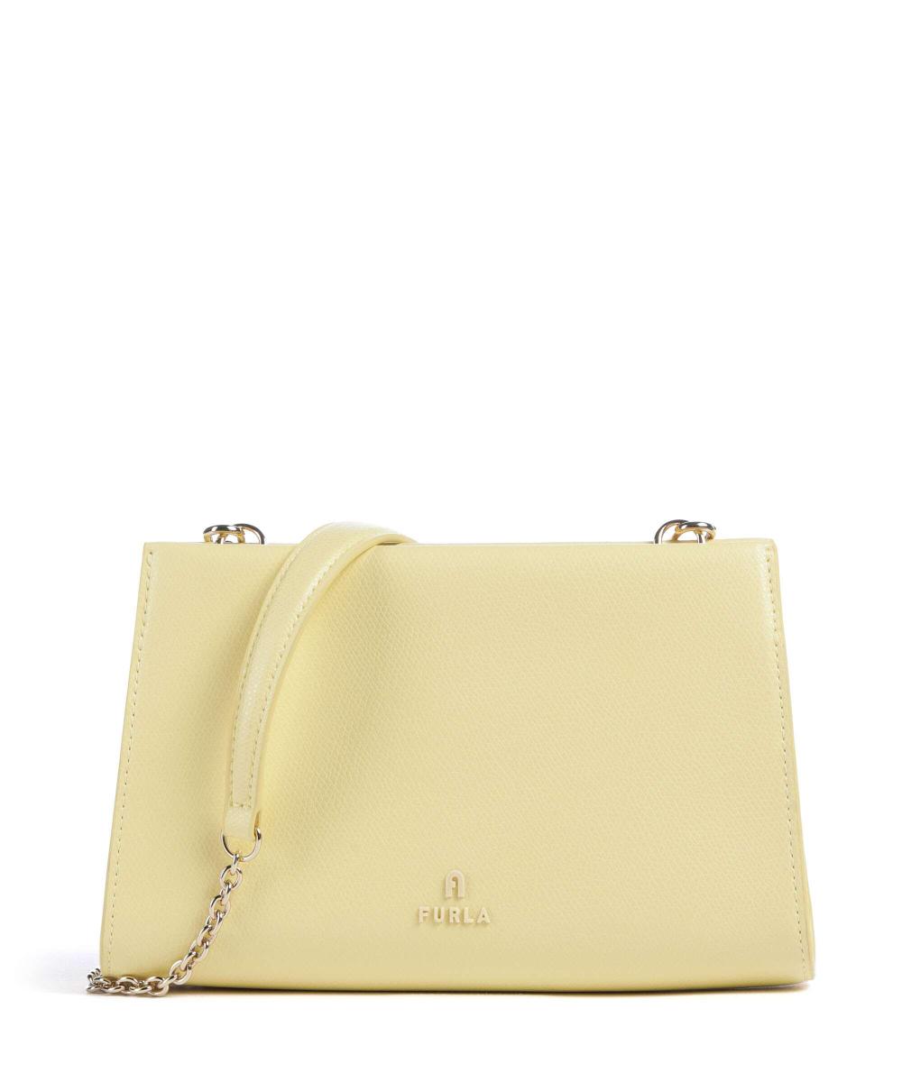 

Мини-Сумка через плечо Myfurla из зернистой кожи Furla, желтый