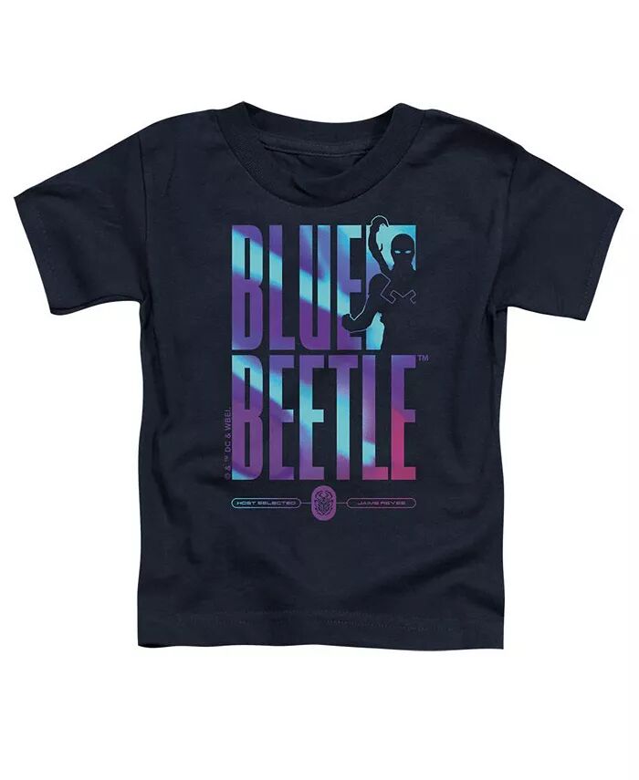

Футболка с коротким рукавом для малышей Baby-Girls Hero Host Blue Beetle, синий