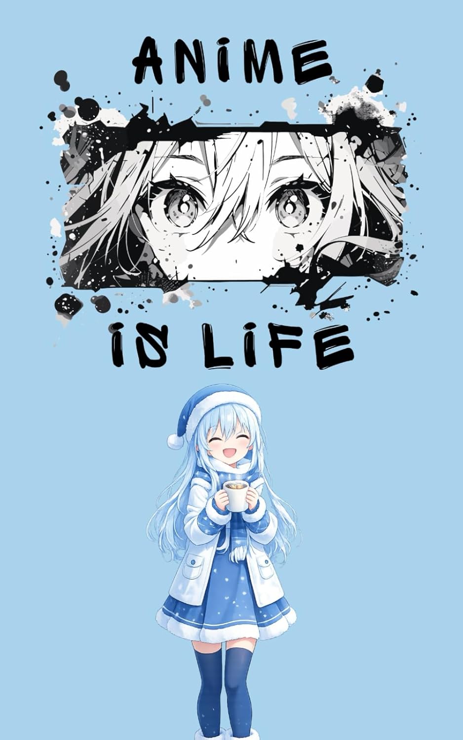 

Snowy Days - La Vita è Anime (Edizione Invernale): Quaderno a righe 5 x 8 pollici | 120 pagine | Idea regalo per fan degli anime (German Edition) (Independently published)