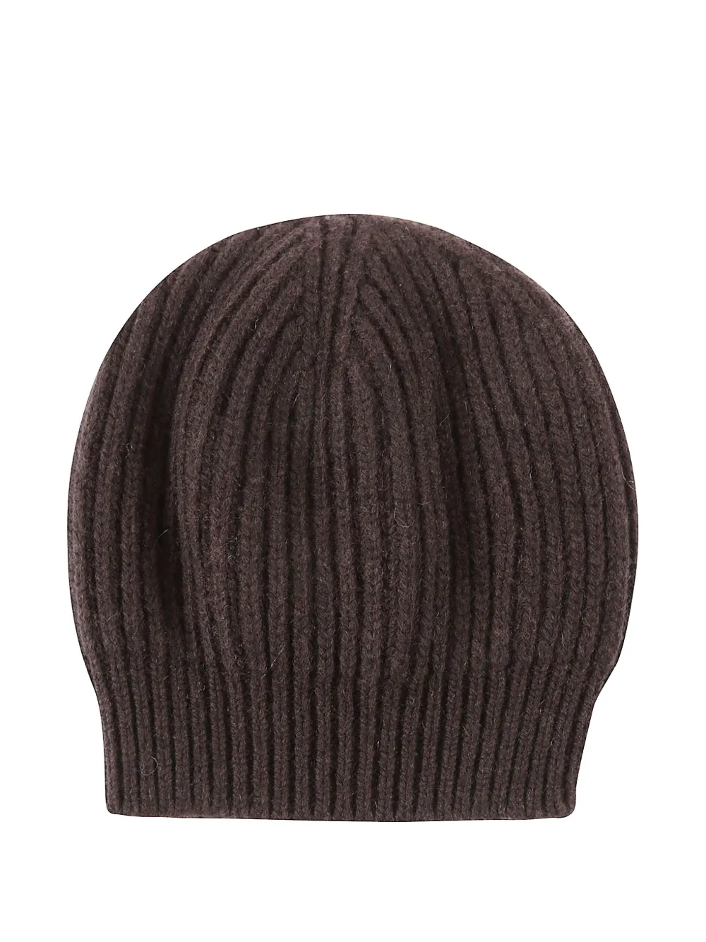 

Вязаная шапка в рубчик Aragona, коричневый
