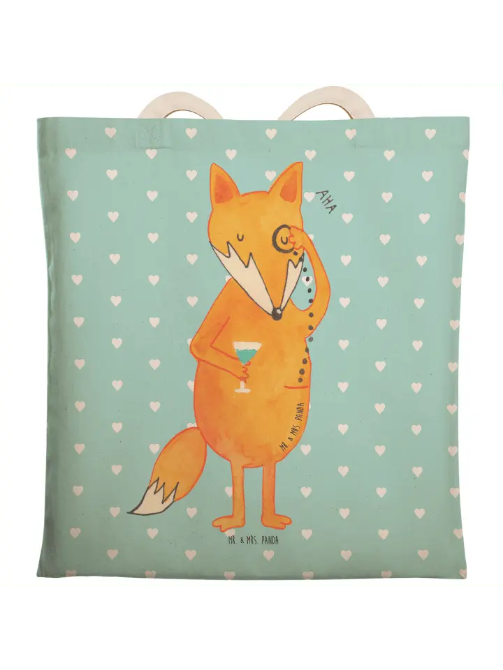 

Шоппер Mr. & Mrs. Panda, цвет türkis pastell