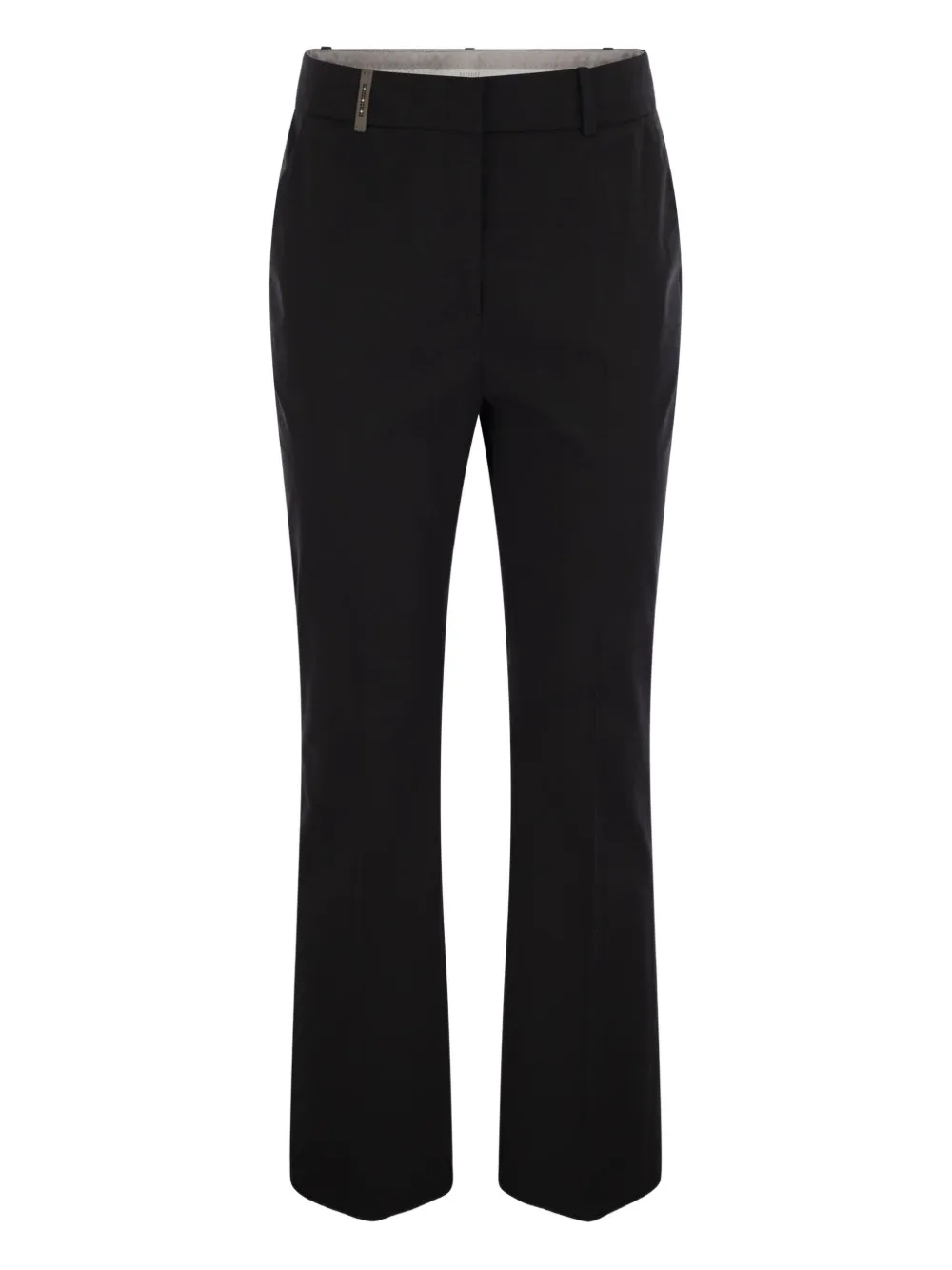 

Брюки строгого кроя Peserico, черный