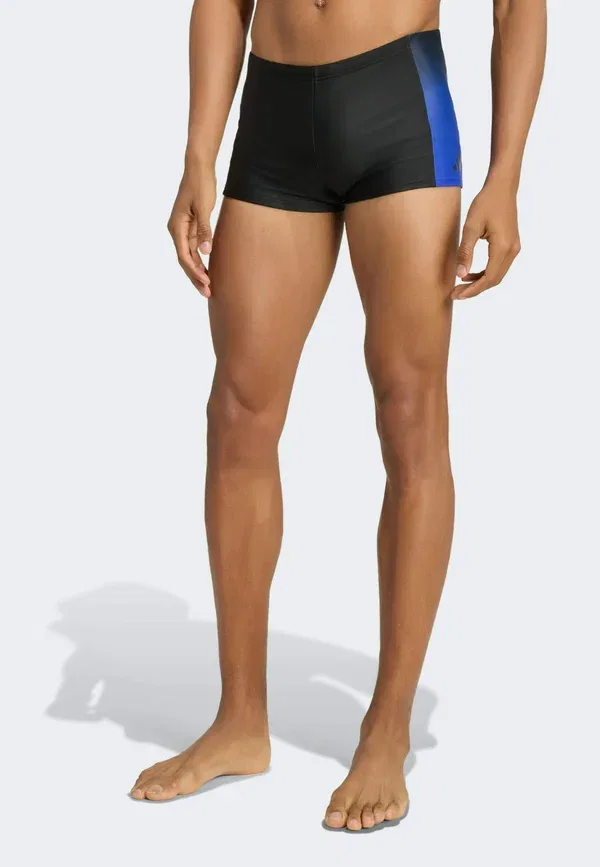 Плавки Adidas Performance Gradient swim boxers swimming trunks, черный с голубым