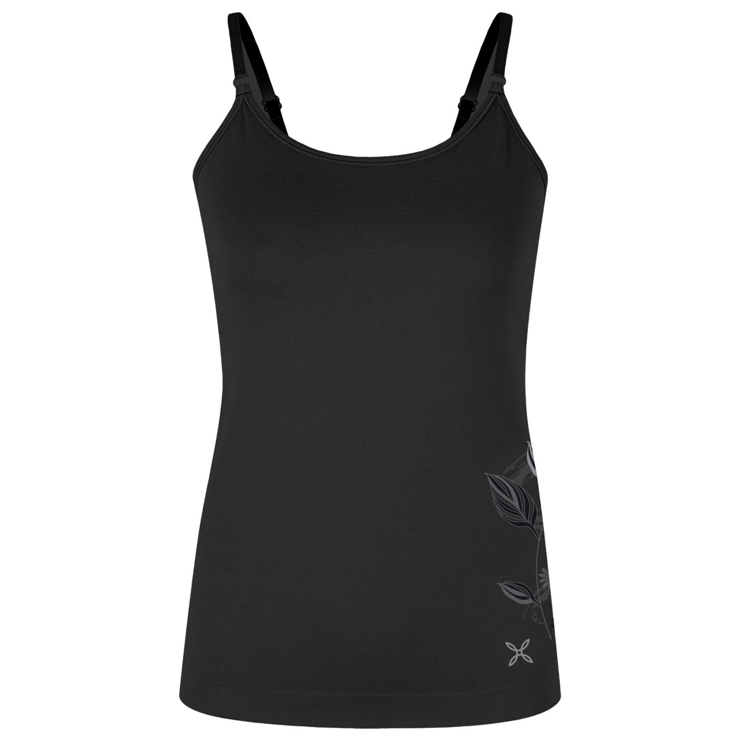 

Топ Montura Women's Flower Seamless Canotta, цвет Nero