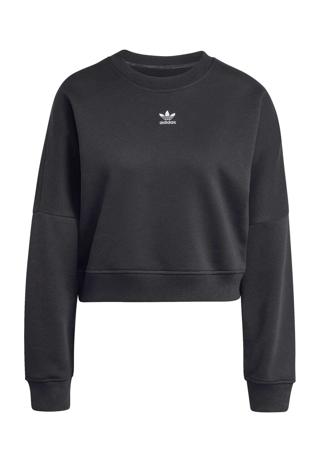 

Толстовка ESSENTIALS CREW FLEECE adidas, черный