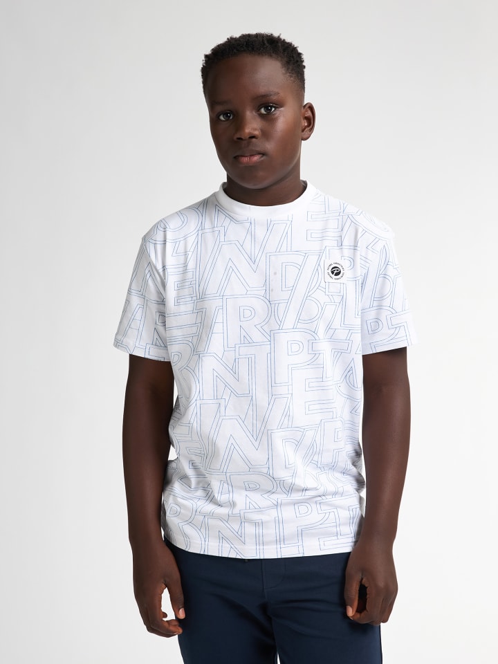 

Футболка с рисунком Hibiscusbreeze по всей поверхности белого цвета Petrol Industries