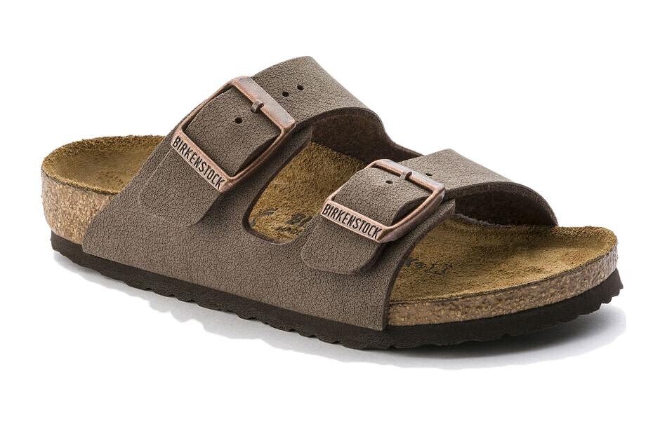 Детские тапочки для детей Birkenstock, цвет Mocha — фото 2