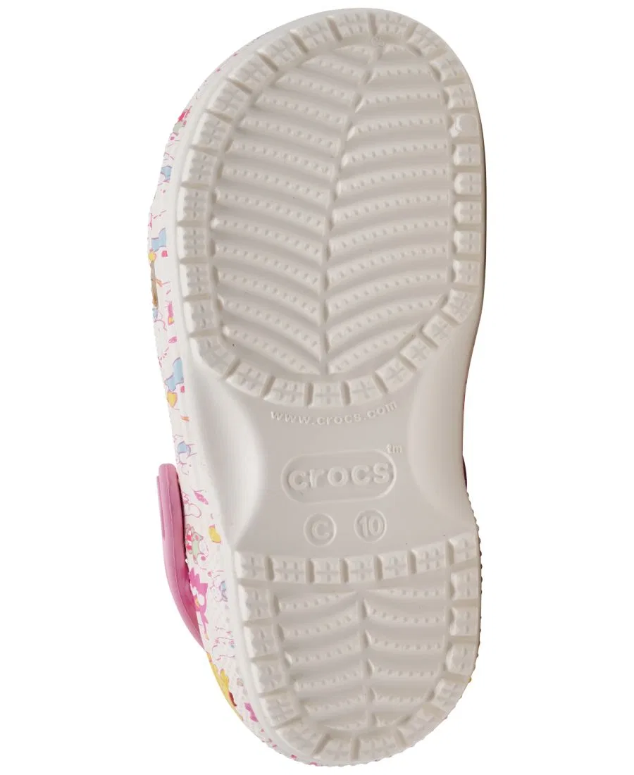 Классические сабо Hello Kitty для девочек от Finish Line Crocs, мультиколор — фото 2