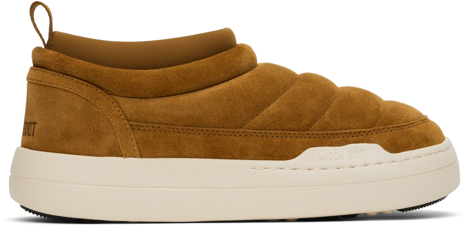 

Мягкие замшевые мокасины Tan Park Moon Boot