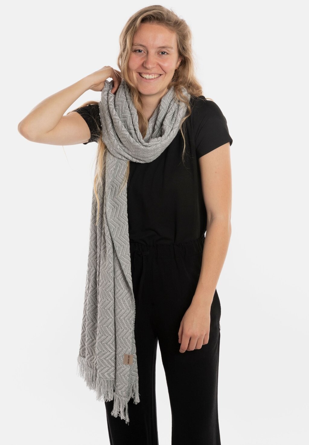 

Шарф Knit Factory, цвет Mottled Grey