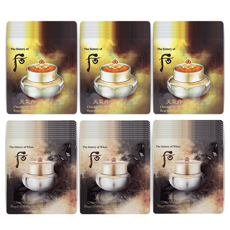 

The History Of Whoo Набор пробников Weather Danhua Frost And Eye Cream: подтягивающий, увлажняющий, противоморщинный крем для глаз