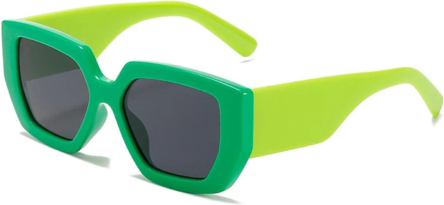 

Ретро большие солнцезащитные очки «кошачий глаз» для женщин, модные очки с широкими дужками, солнцезащитные очки UV400 для мужчин, цветные солнцезащитные очки WNCKSQ, Green Gray