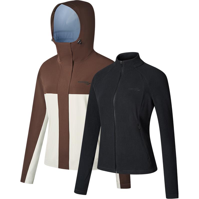 

Saucony Куртка женская карамельно-коричневая, Caramel Brown