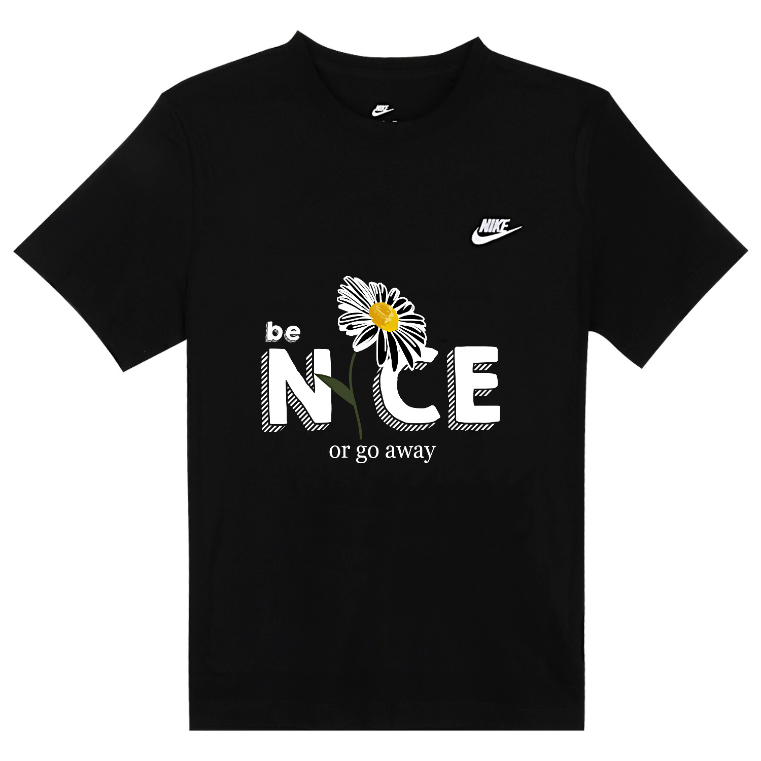 

Футболка мужская черная Nike, черный