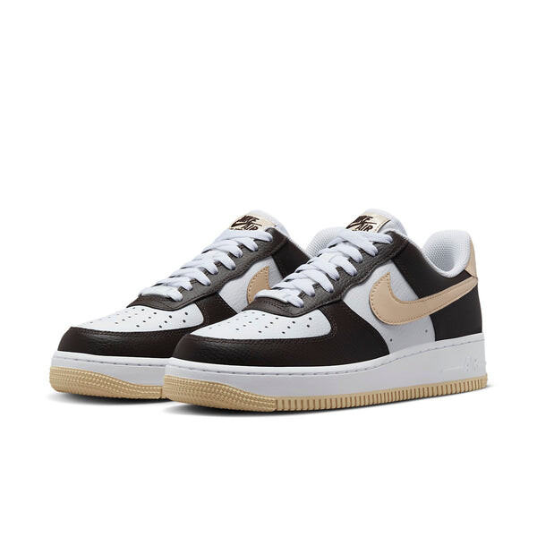 Кроссовки air force 1 low '07 'white velvet brown' Nike, белый — фото 3