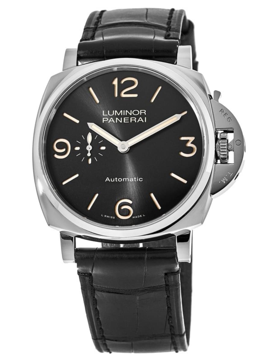 

Panerai Luminor Due 45 мм автоматические мужские часы PAM00674, черный