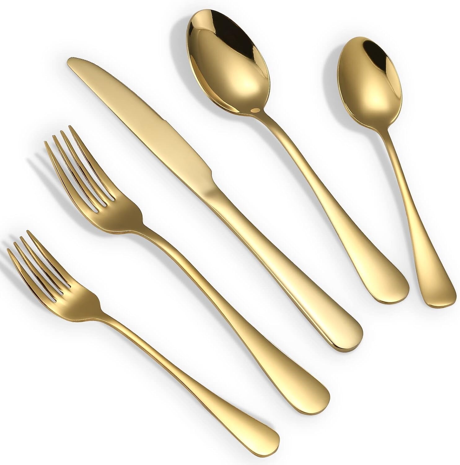 

Набор столовых приборов Briout Gold, Gold