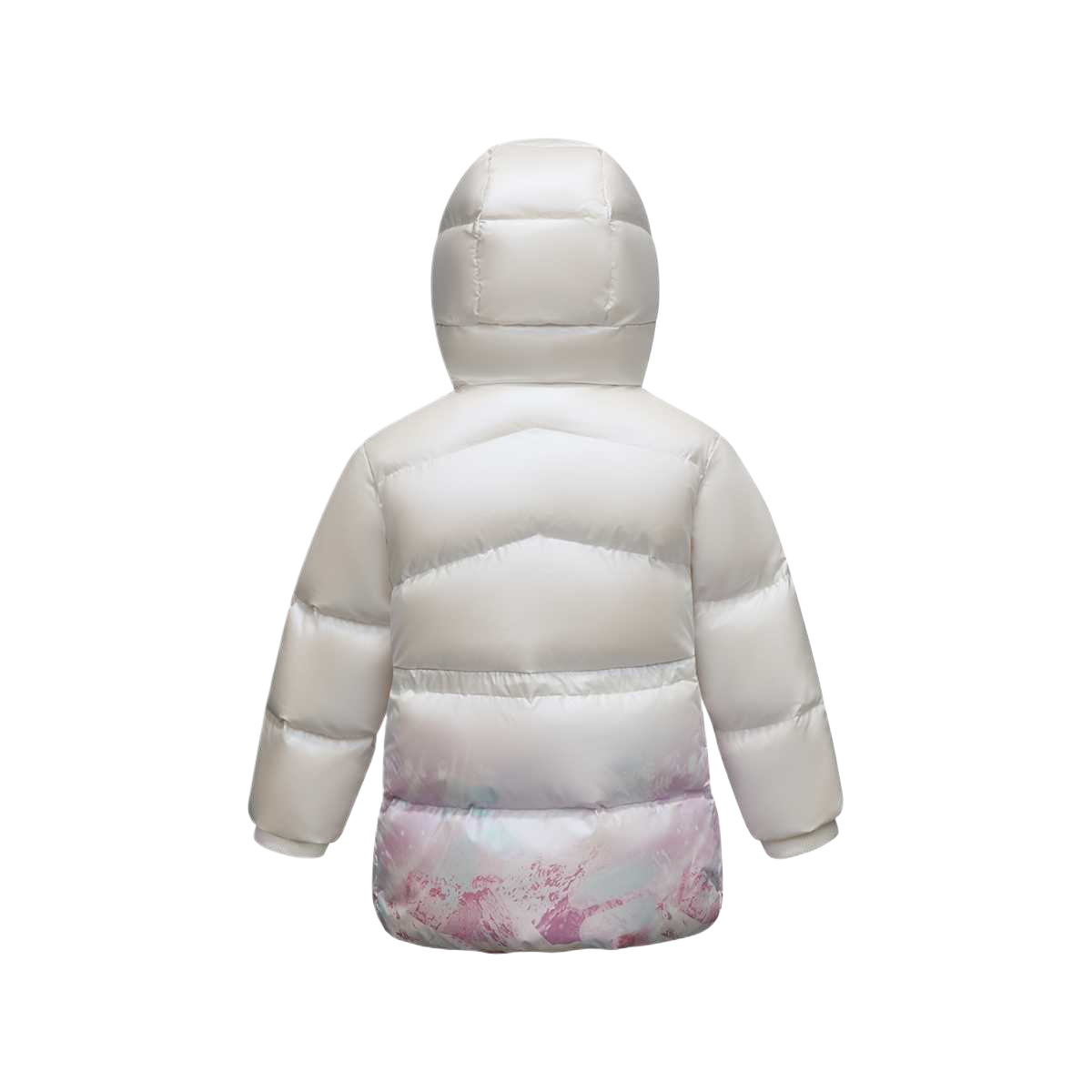 Пуховик для детей 3-7 лет FILA KIDS, белый — фото 3
