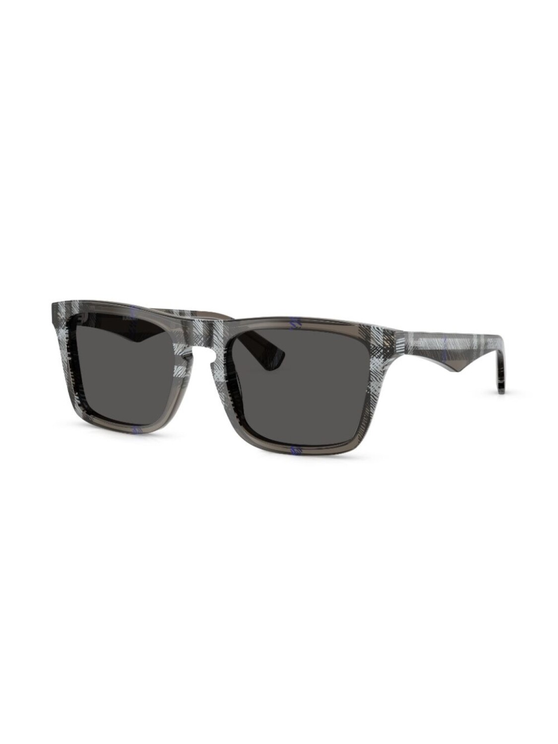 Солнцезащитные очки в клетку Vintage Check Burberry Eyewear, серый — фото 2