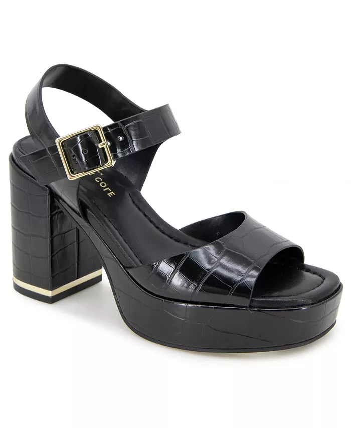 Женские сандалии Darla на платформе Kenneth Cole New York, черный