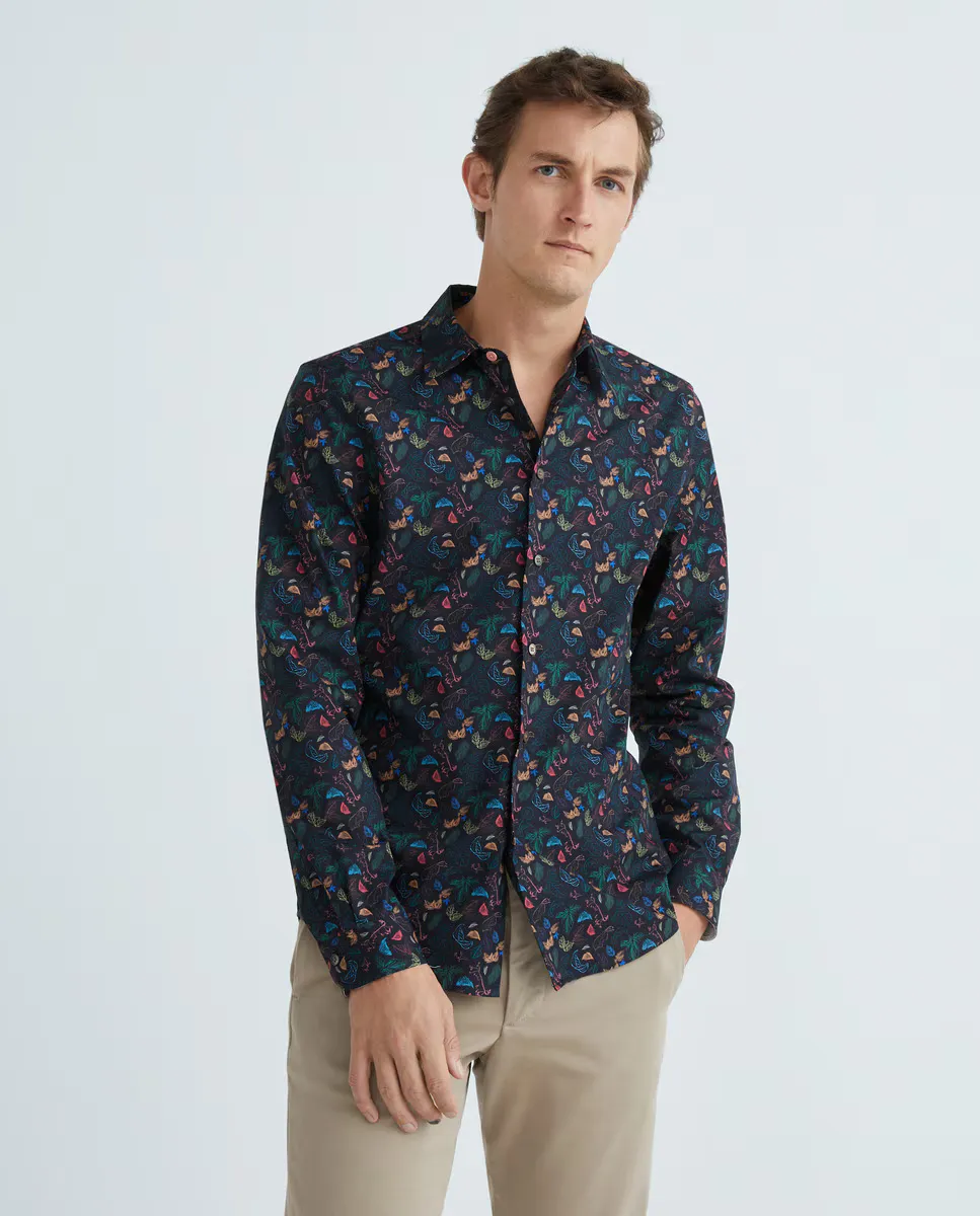 

Мужская рубашка Paul Smith, черный