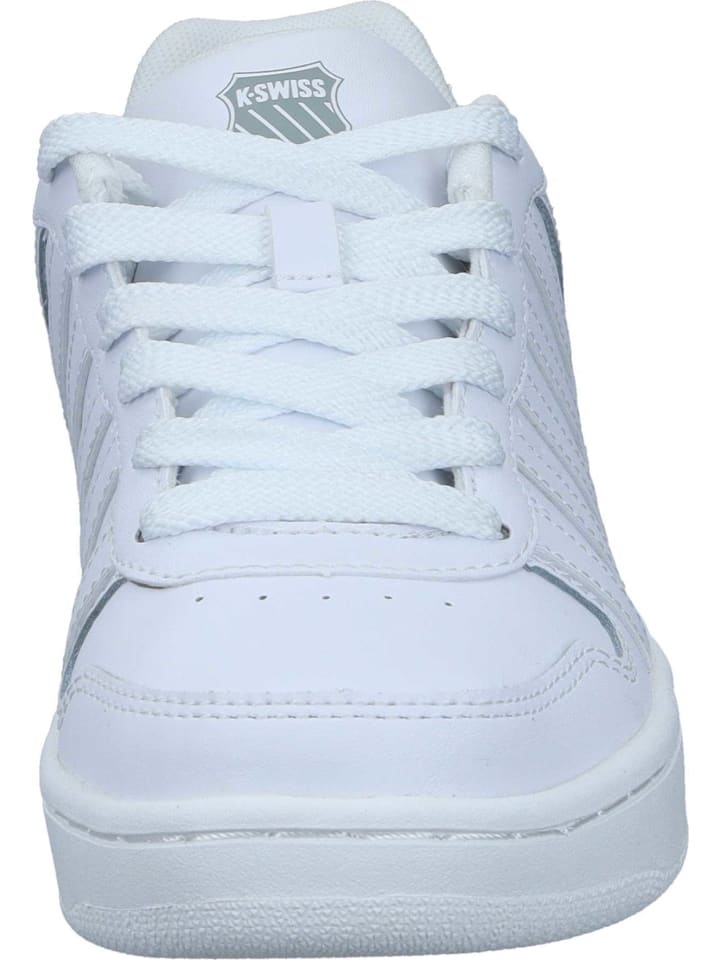 Кроссовки на шнуровке K-SWISS, цвет white/white — фото 3