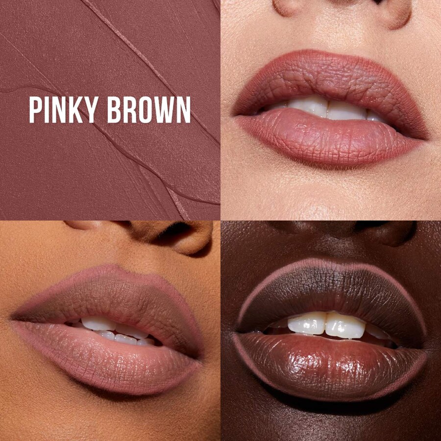 Автоматический матовый карандаш для губ Lip Contour 2.0 HUDA BEAUTY, 0.01 oz/0.5 g, Pinky Brown — фото 2