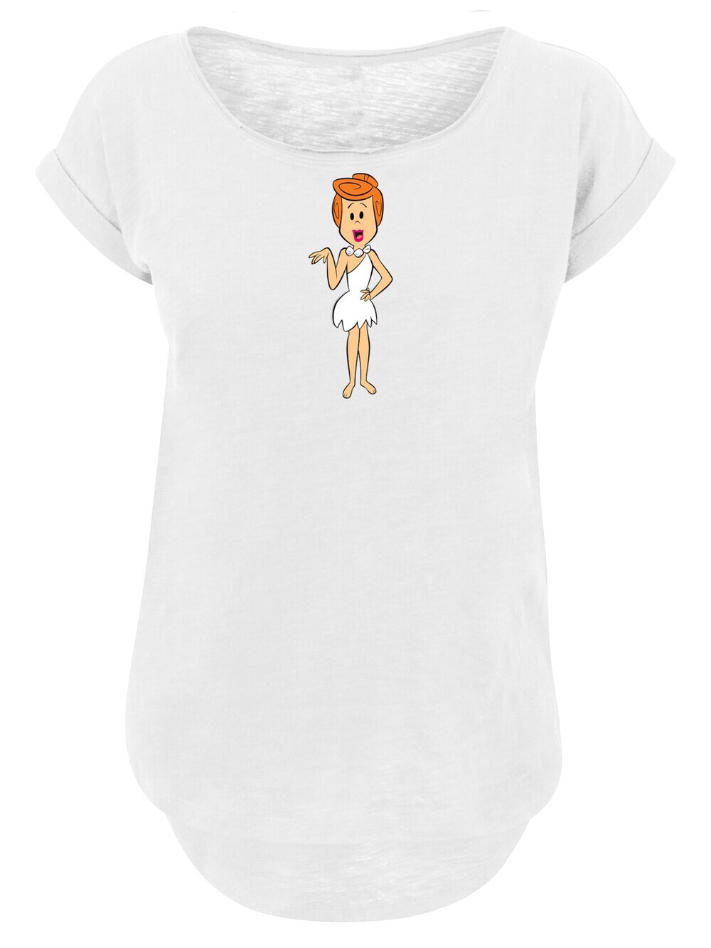 

Рубашка F4Nt4Stic Die Familie Feuerstein Wilma Flintstone Classic Pose, белый