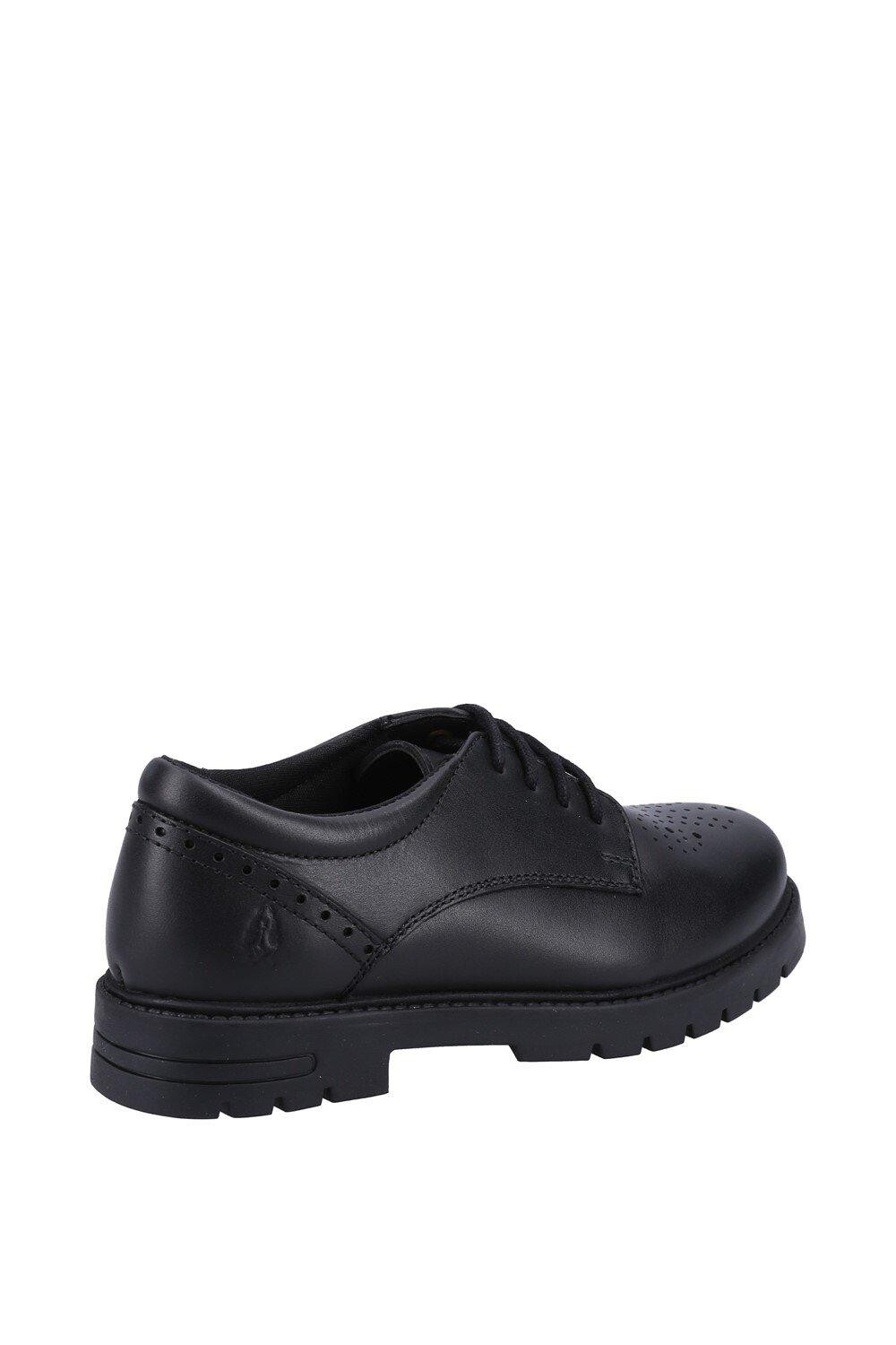 'Jayne Lace Up SNR' Girls BTS FLFR Hush Puppies, черный — фото 2