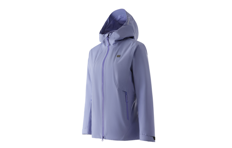 

Ветровка Level 2 для женщин: Waterproof, Windproof и Abrasion Resistant KOLON SPORT, фиолетовый vi