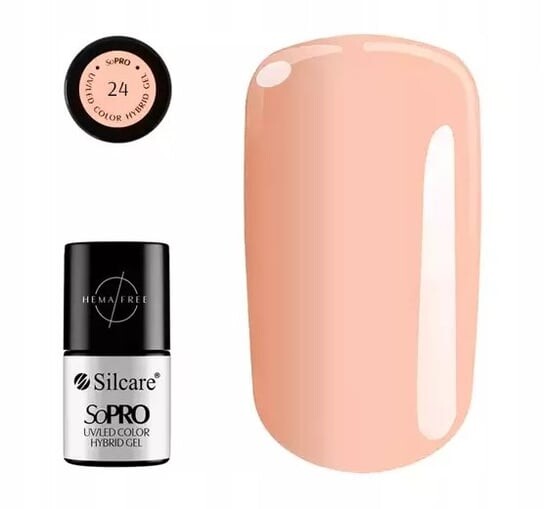 

Гибридный гель Sopro, Гибридный лак 24, 7 г Silcare