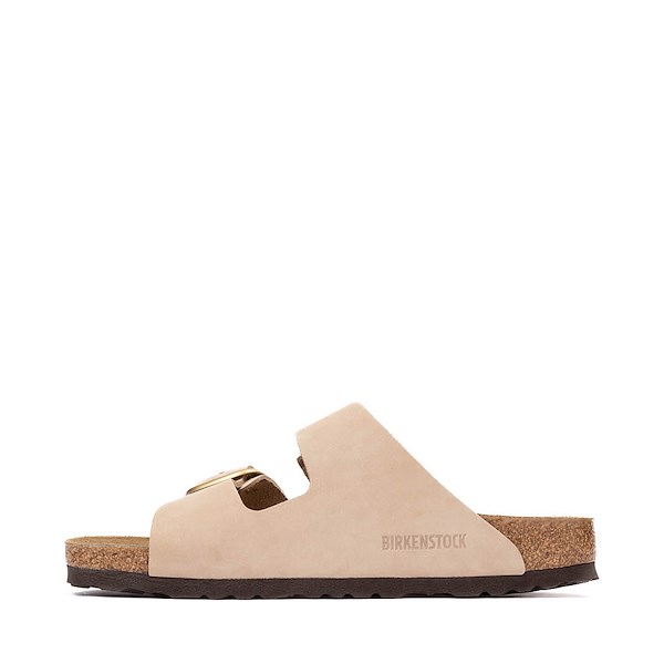 Сандалии Womens Birkenstock Arizona Big Buckle Slide Sandal, песочный