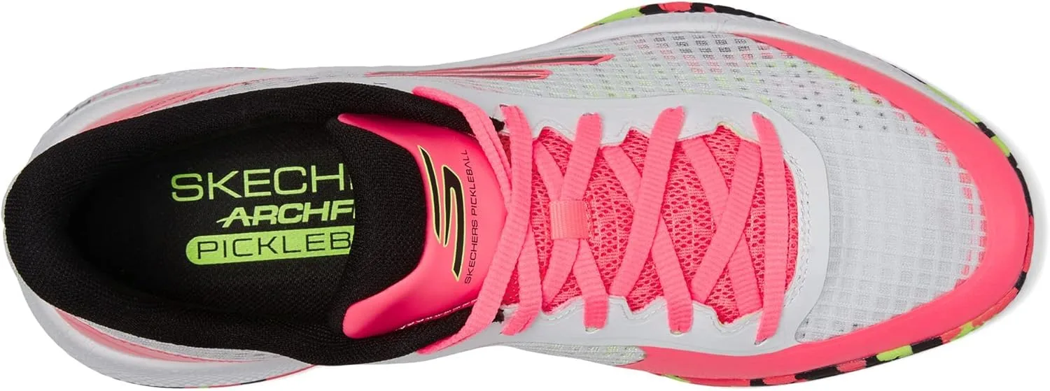 Мужские кроссовки Skechers Go Train Arch Fit Viper Court Pro для пиклбола, белый — фото 3