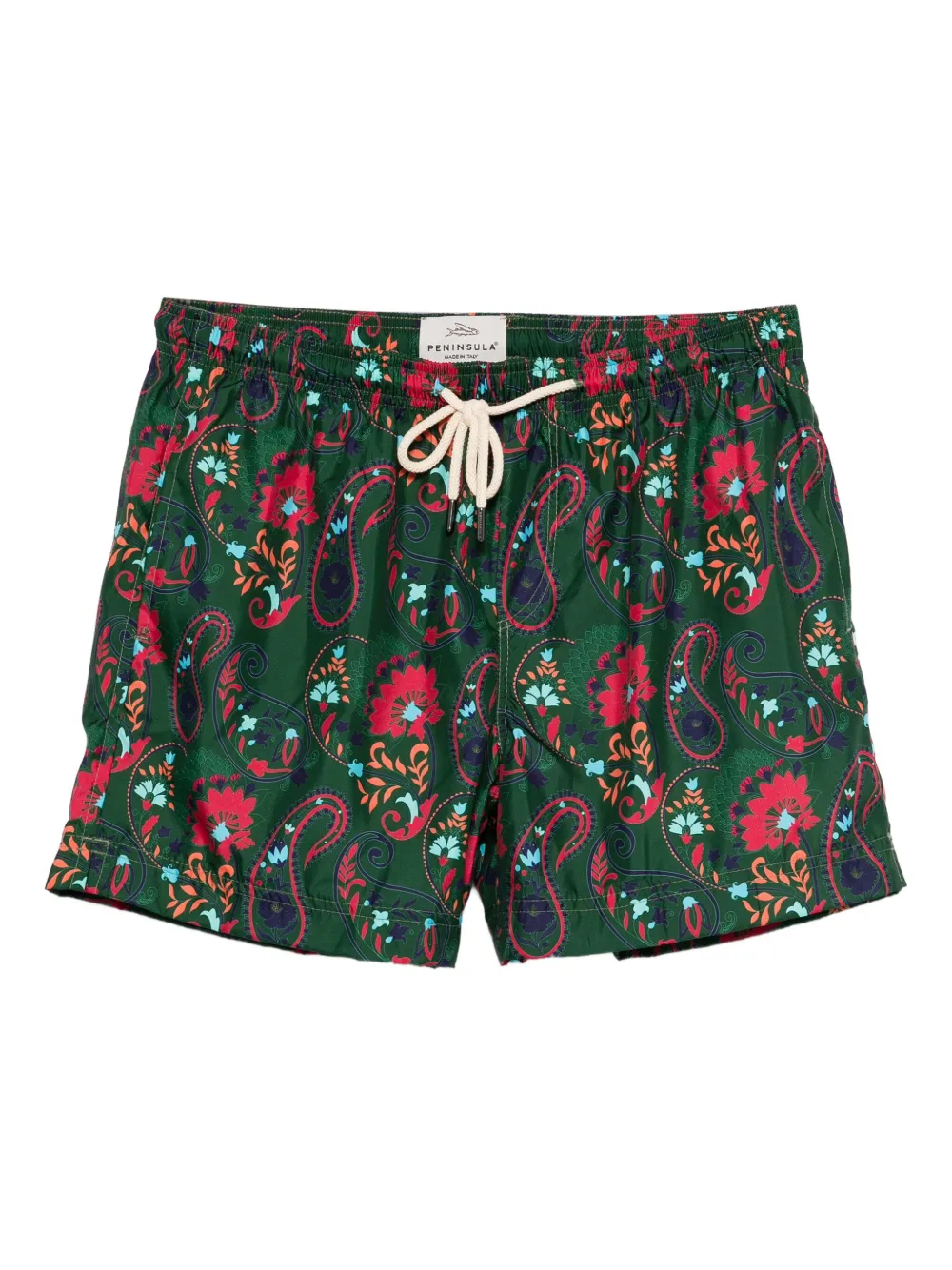 

Плавки-шорты Casablanca с принтом пейсли PENINSULA SWIMWEAR, зеленый