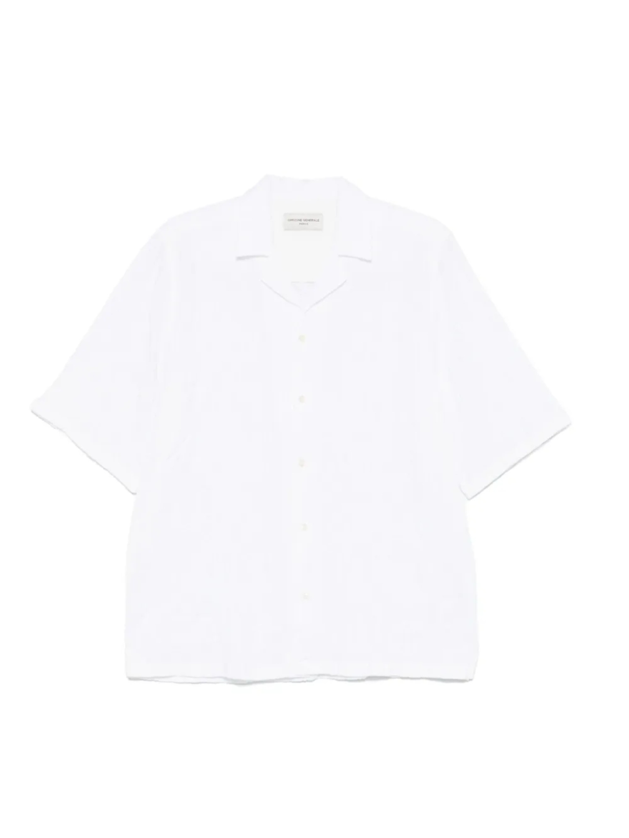 

Рубашка с коротким рукавом Officine Generale, белый
