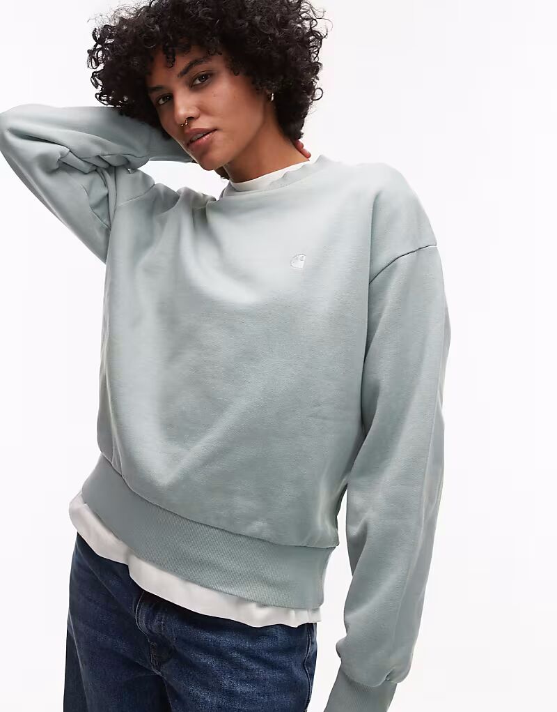 

Толстовка Carhartt WIP Casey зеленого цвета