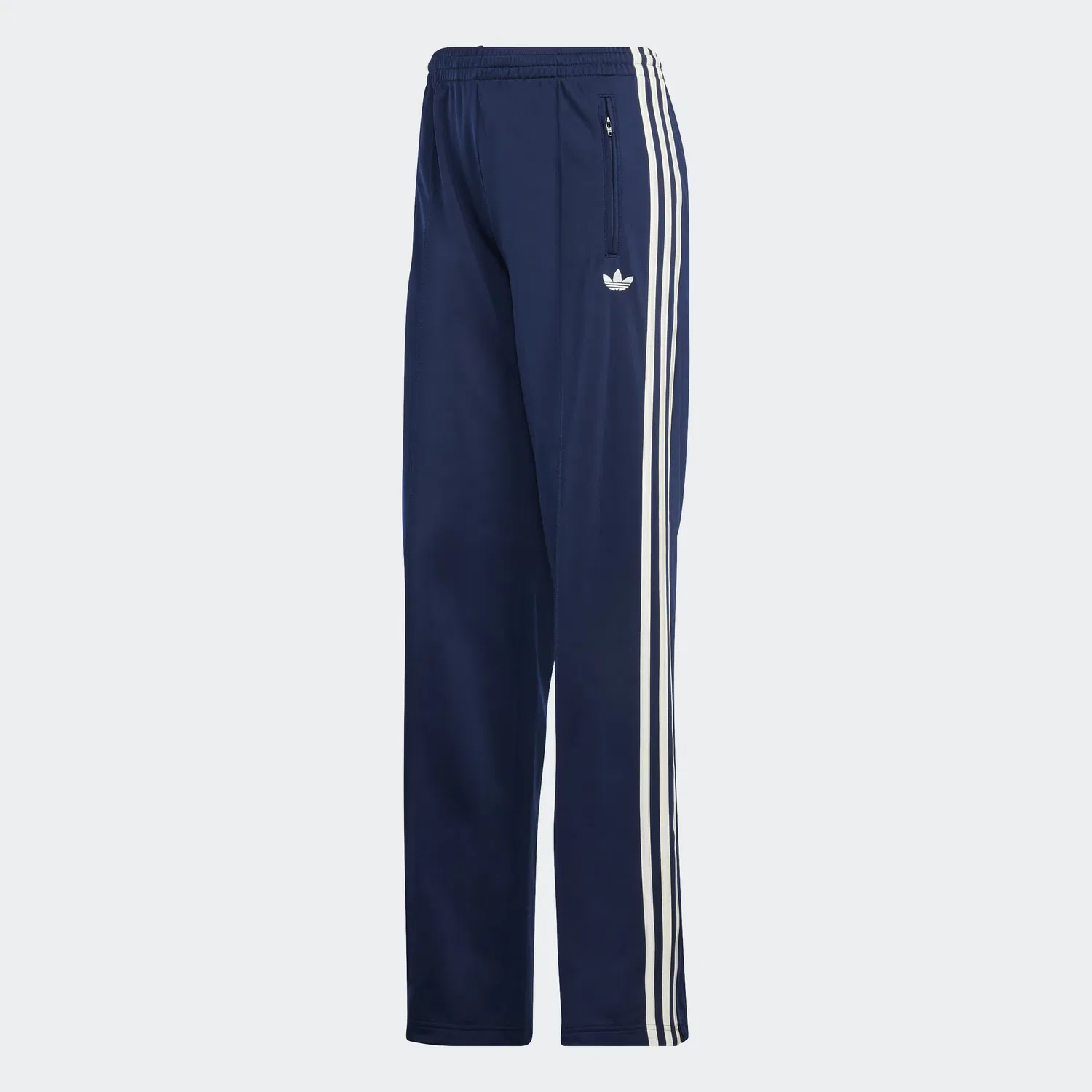 Брюки Adidas Originals с широкими штанинами Firebird в темно-синем цвете — фото 2