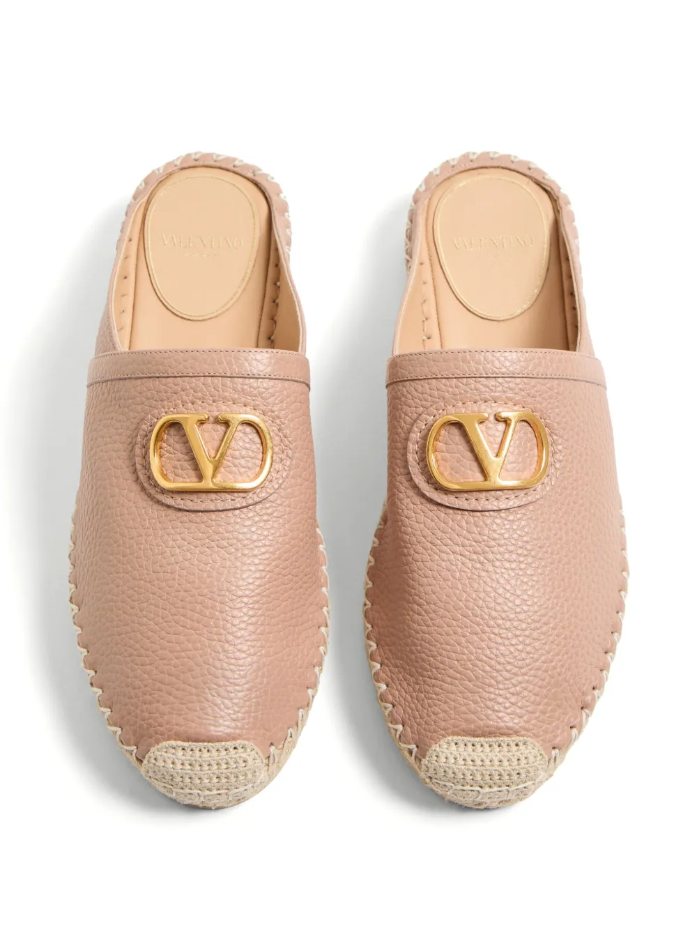 Мюли с логотипом VLogo Signature VALENTINO GARAVANI, розовый — фото 4