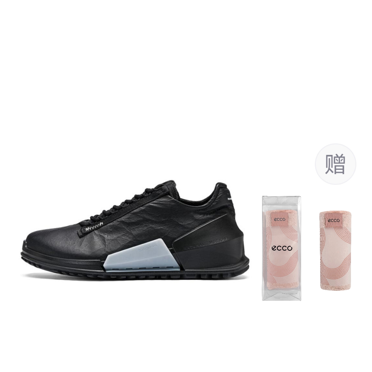 

Ecco Биом 2.0 брендовый подарок низкие кеды мужские black