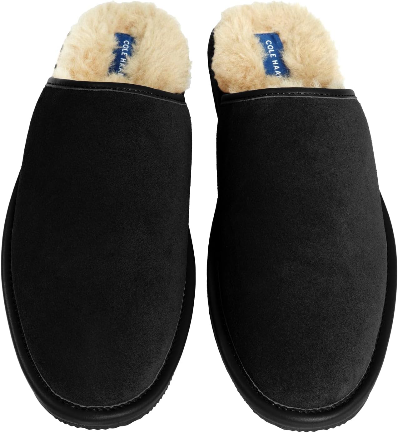 Мужские мягкие тапочки Cole Haan Soft Lined Comfort, Caviar — фото 3