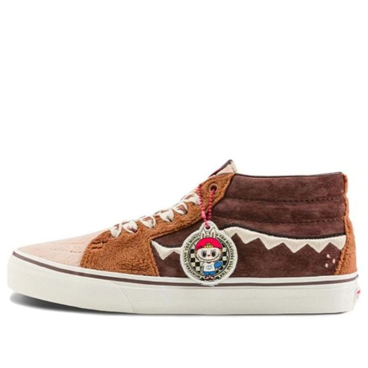 

Кроссовки Vans SK8-Mid x The Monsters 'Brown Orange', коричневый