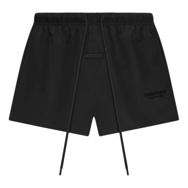 

Шорты nylon running shorts 'jet black' Fear Of God Essentials, черный