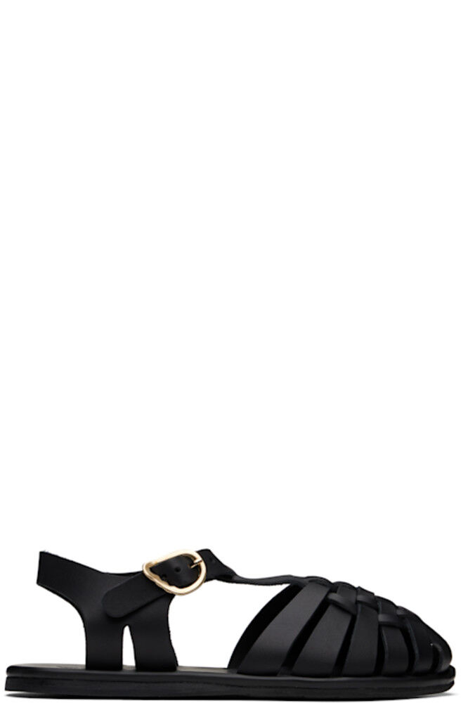 Черные сандалии Карина Ancient Greek Sandals