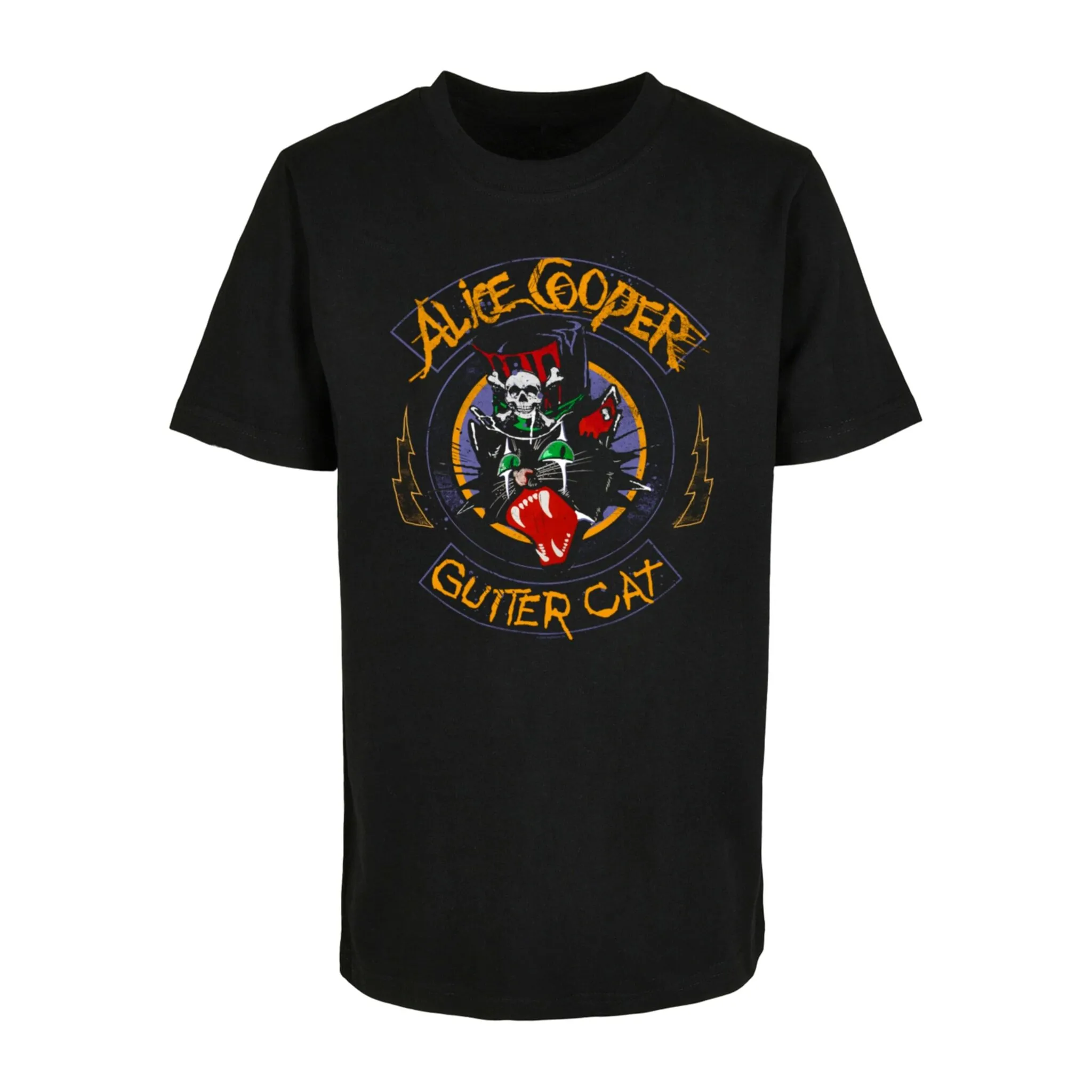 

Футболка Merchcode «Merchcode Мужская детская футболка Alice Cooper - Gutter Cat Basic Tee 2.0», черный