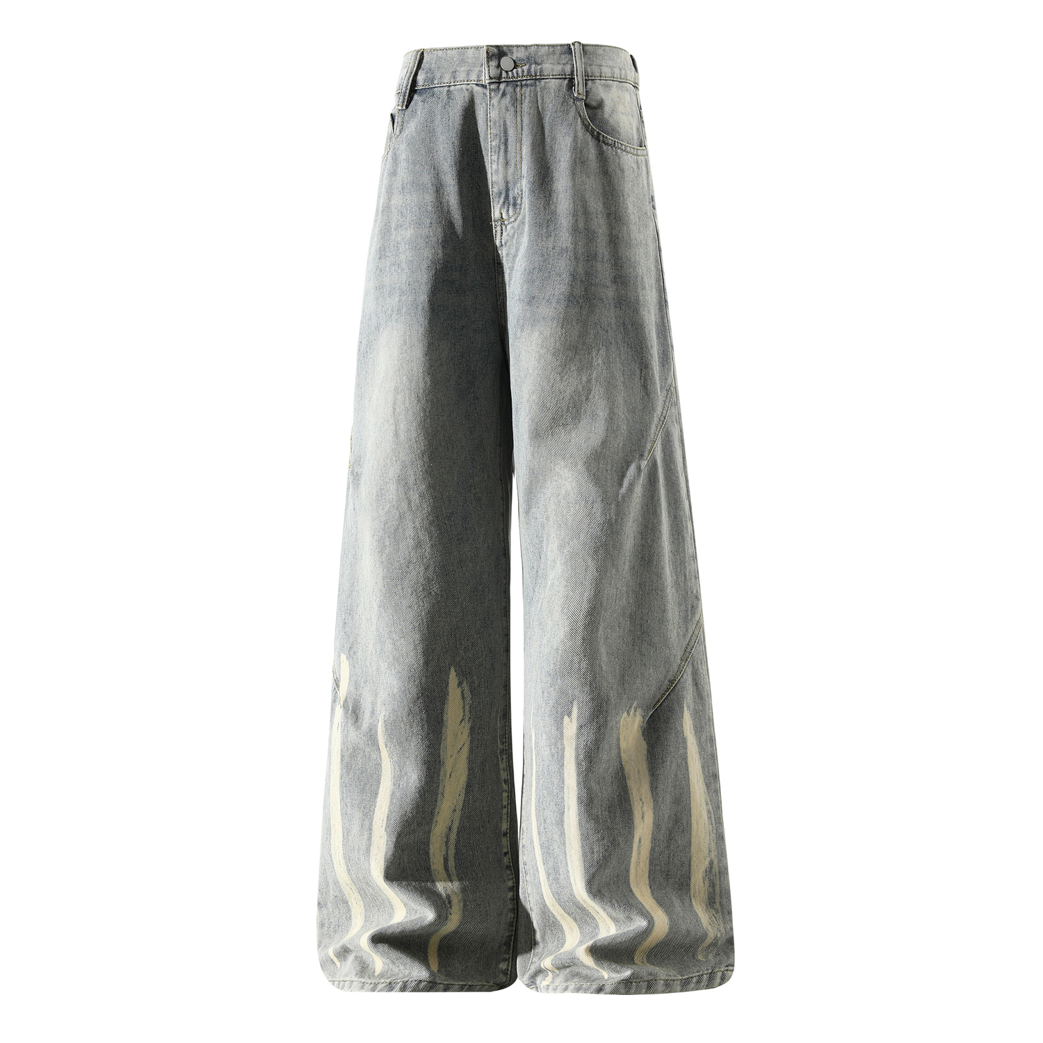 

Джинсы Unisex Moderate Straight Fit X1617, желтый mud