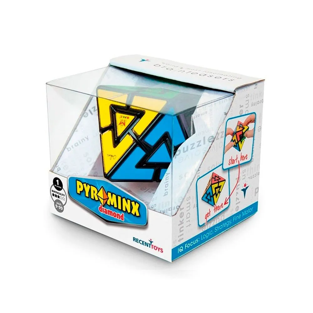 

Детская настольная игра Cayro Pyraminx Diamond, прозрачный